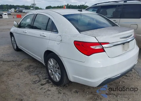 2014 Chrysler 200 Lx из США, поврежденный, VIN 1C3CCBAB1EN209309